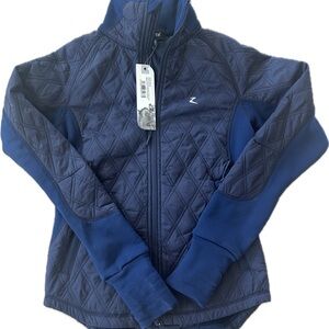 Horze Jacket Size 34 Dark Navy Women’s Lightweight Quilted NWT MSRP $90